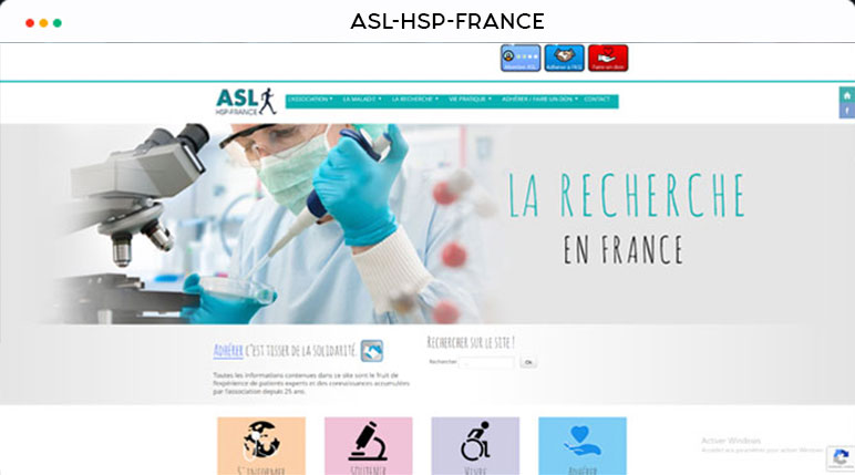 ASL-HSP France - Maladie de Strümpell-Lorrain