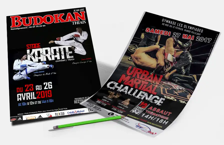 Flyer et programme sportif